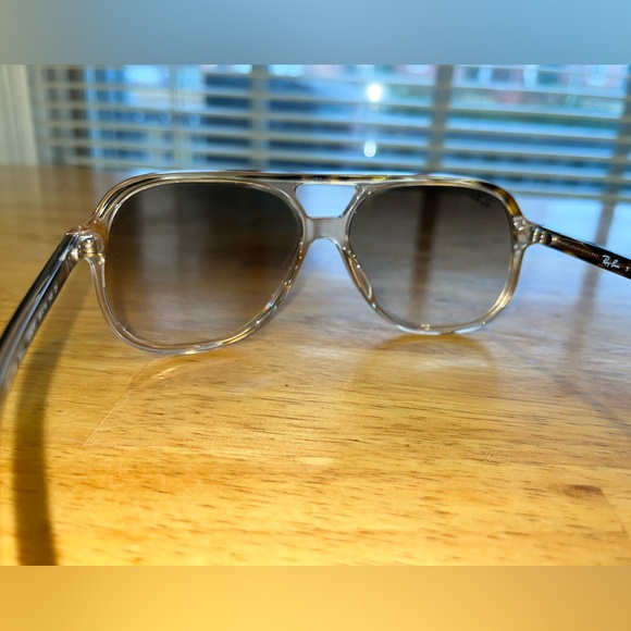 Ray-Ban Bill Unisex Gradient Tortoise Sunglasses - Picture 9 of 14